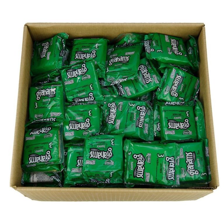 Keebler 3010091819 Grahams Crackers Fiber Enrich Honey Graham .81Oz