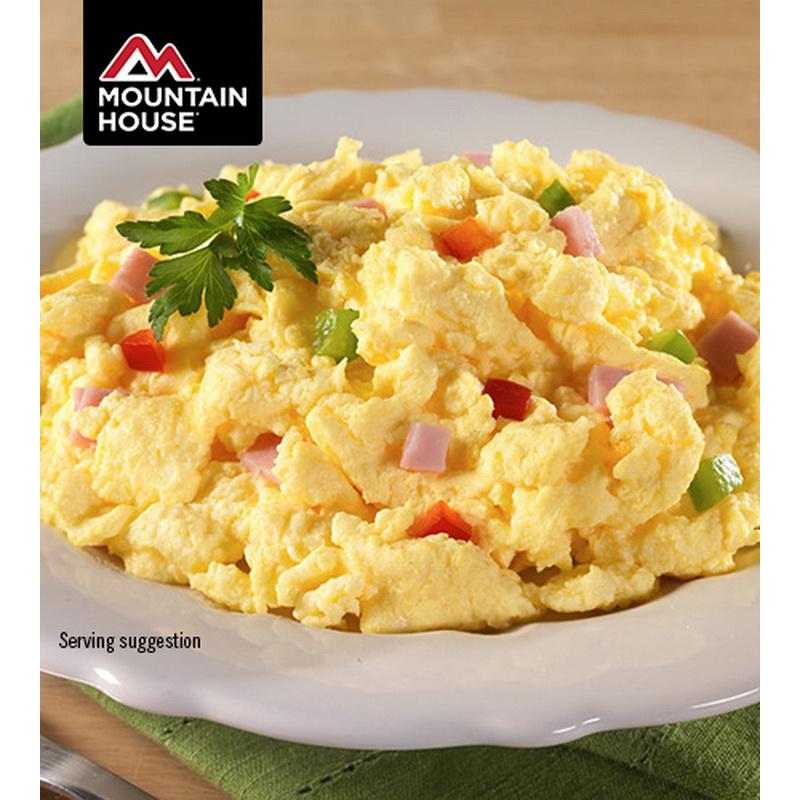 Mountain House Scrambled Eggs with Ham & Peppers - Pouch (6/case