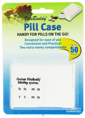 EG ENNOVEA VB-001W VitaBuddy Dispenser w/2 compartments