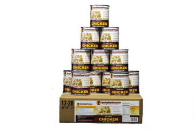 Survival Cave Food SCFCK28CASE Chicken 12 - 28oz can - ready to eat canned meat - FULL CASE - Image 4