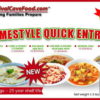 Survival Cave Food SCFENTREE60 Homestyle Quick Entrees Bucket - Image 2