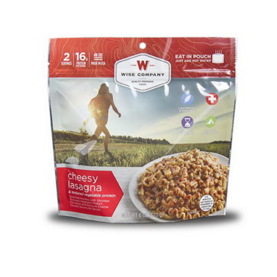 Wise 05-905 Cheesy Lasagna Camping Food (Case of 6) - Image 4